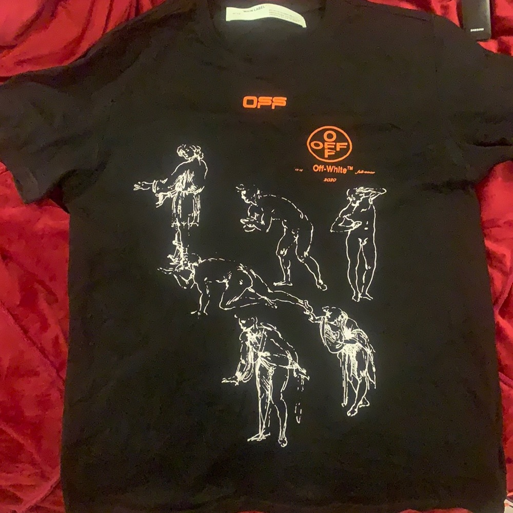 Medium Off White Shirt Best offer can have worn once